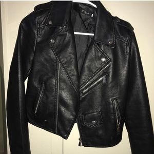 Nasty gal vegan leather jacket